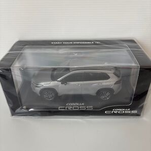 トヨタ 新型カローラクロス 後期型 ミニカー カラーサンプル メタルストリームメタリック【新品未開封】