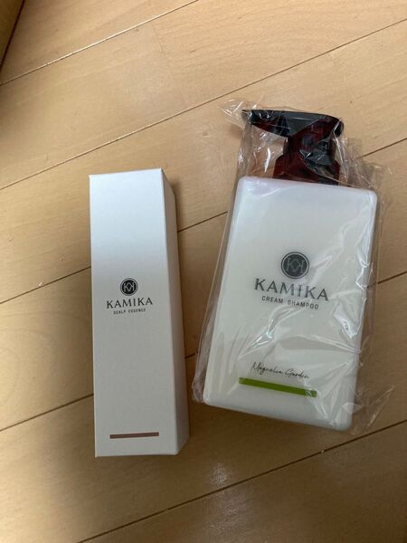 KAMIKAオールインワンクリームシャンプー 薬用ヘアエッセンス 未開封