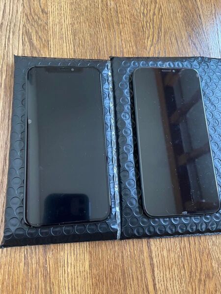 ジャンク iPhone X 用 OLEDパネル LCDパネル 2つセット タッチスクリーンデジタイザ 非純正 互換品 液晶パネル