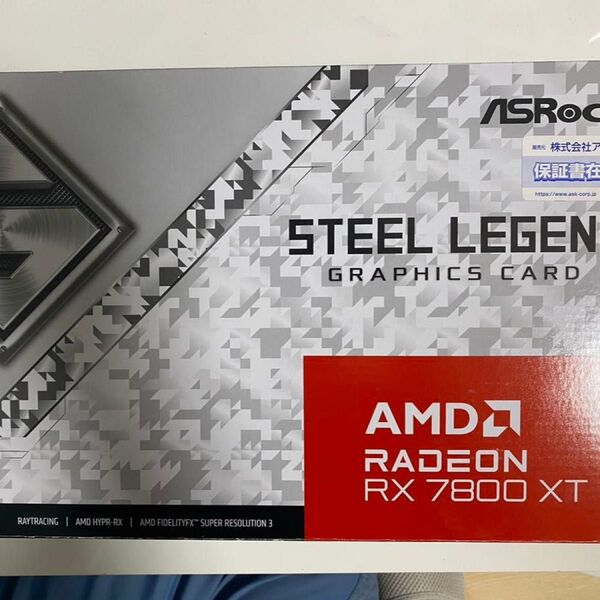AMD Radeon RX 7800XT Asrock SteelLegend