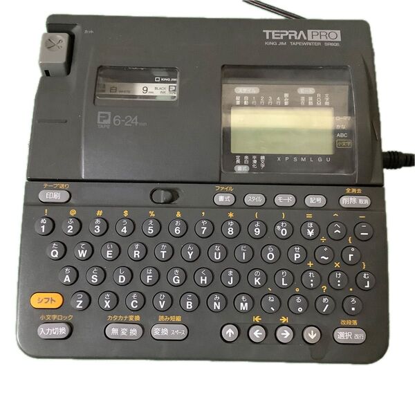 TEPRA キングジム ラベルライター SR606
