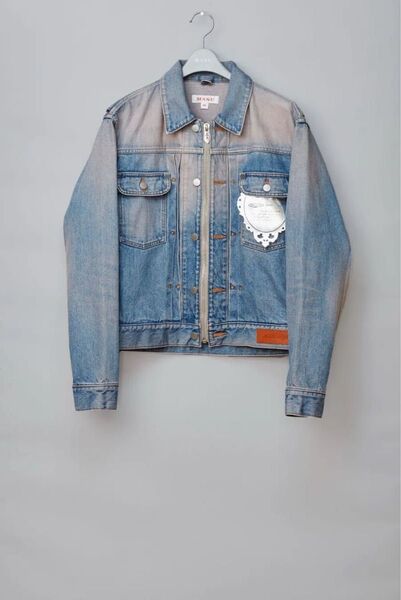 MASU ""MASUBOYS" DENIM JACKET (OVER DYE)" - PINK INDIGO デニムジャケット