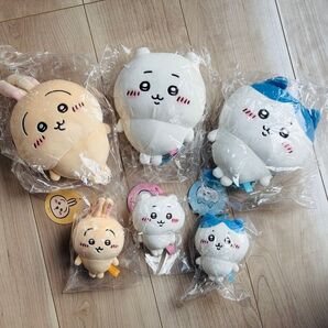 ちいかわ もちっとぷちミニマスコット もちっとぬいぐるみ 6種セット ちいかわ ハチワレ うさぎ