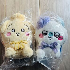 ちいかわ 東京みやげ お座りぬいぐるみ 2種セット うさぎ モモンガ