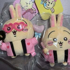 ちいかわ オタ活うさぎマスコット うちわ ペンライト 2種セット