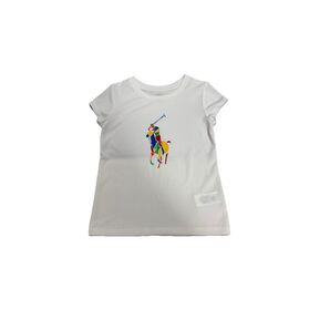 【ポロラルフローレン】美品 半袖Tシャツ ビッグポニー カラフル 120