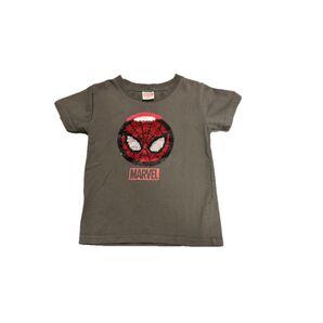 【マーベル】スパイダーマン スパンコール 半袖Tシャツ キッズ 120cm