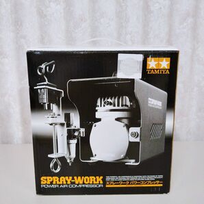 タミヤ エアーブラシシステム No.53 スプレーワーク パワーコンプレッサー
