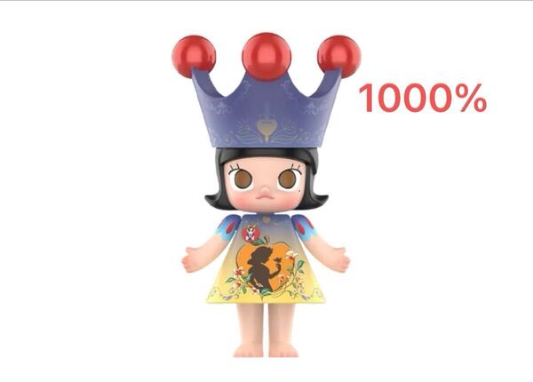 ポップマート メガコレクション メガロイヤルモリー 1000%スノーホワイト(白雪姫)