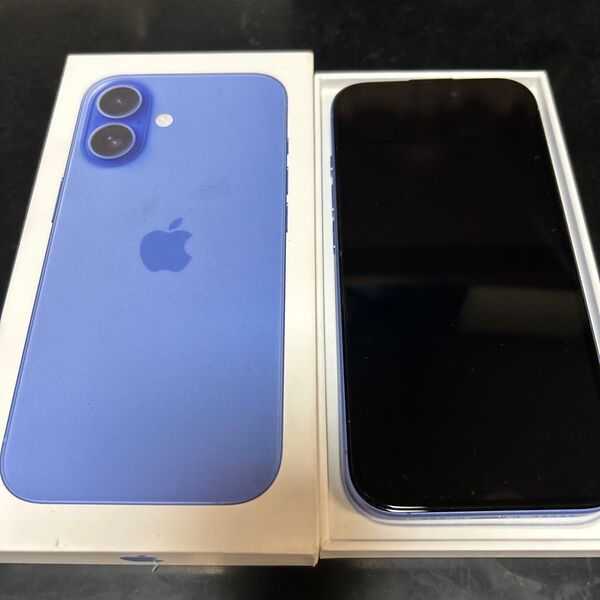 iPhone16 ultramarine 128GB