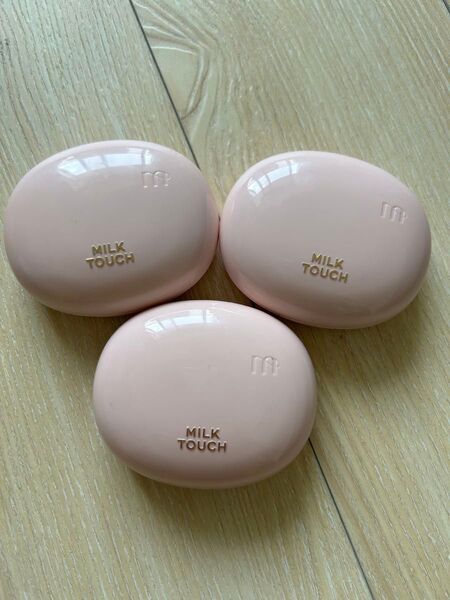 MILK TOUCH リキッドファンデーション ナチュラルローズ 3個セット