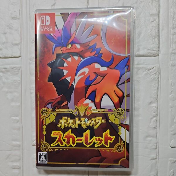 【使用品】ポケットモンスター スカーレット Nintendo Switch