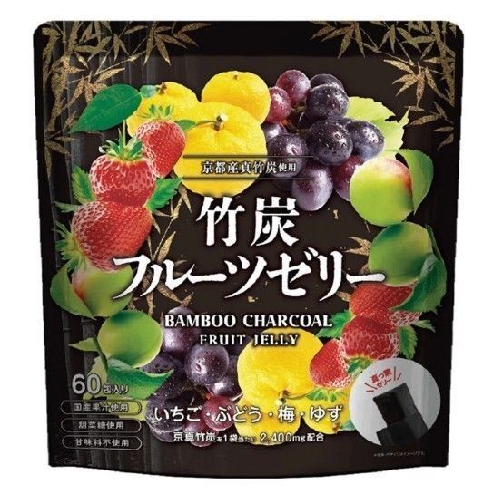 コストコ 竹炭 フルーツゼリー 60包