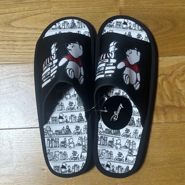 くまのプーさんスリッパ サイズー25〜27cm