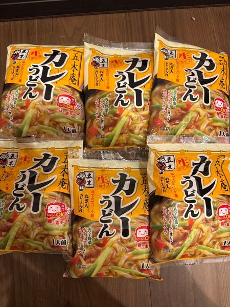五木食品 五木庵カレーうどん 225g×6袋