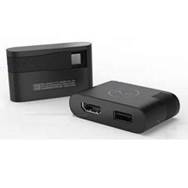 Dell DA20u マルチポート ドロップインボックス USB Type-C - HDMI/USB Type-A アダプター