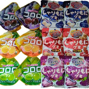 コロロ&しゃりもにグミ 12袋セット