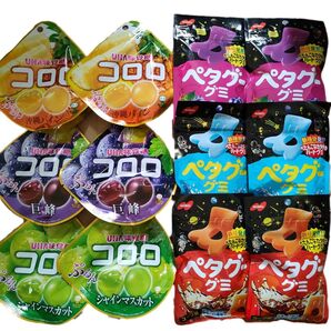 コロロ&ペタグーグミ 12袋セット