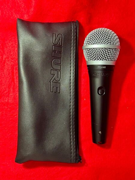 【未使用・極美品】SHURE ( シュア ) / PGA48-XLR ダイナミックマイク
