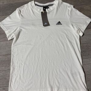 新品タグ付き 未使用 adidas アディダス Tシャツ ホワイト M