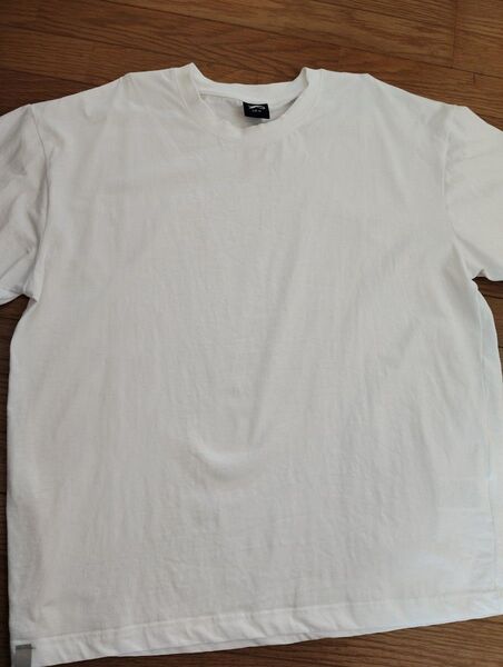 ワークマン 持続冷感-1℃ コットンオーバーサイズ 5分袖Tシャツ ホワイト Mサイズ ②