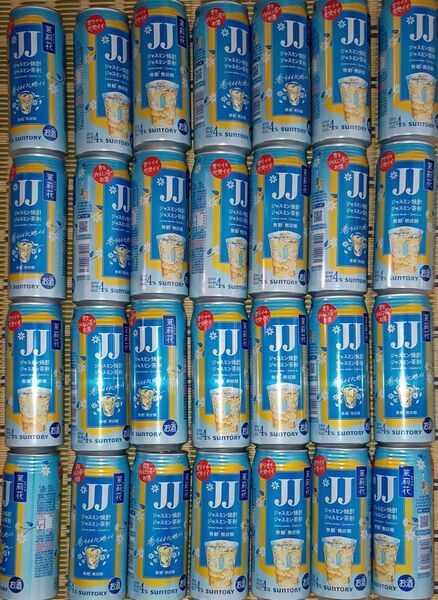SUNTORY 茉莉花(まつりか)ジャスミン茶割・JJ 480ml缶 28本