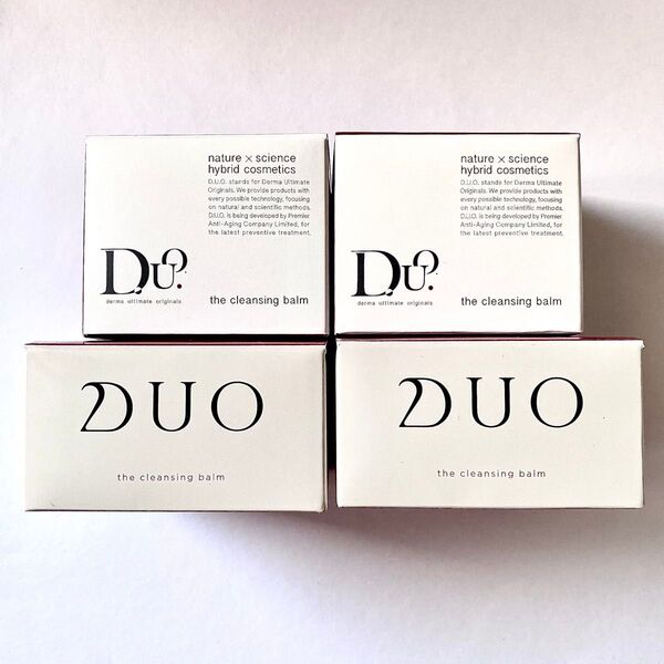 未開封 未使用品 DUO デュオ ザ クレンジングバーム 90g 4個