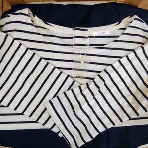 最終値・c.d.s.entrepat5分丈チェニック。未使用。レディースMサイズ。着丈約→85‐87cmポリエステル65%綿35%