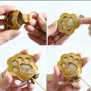 ペット 猫 犬 ペット用品 メモリアル ペットグッズ けだま レザー キーホルダー
