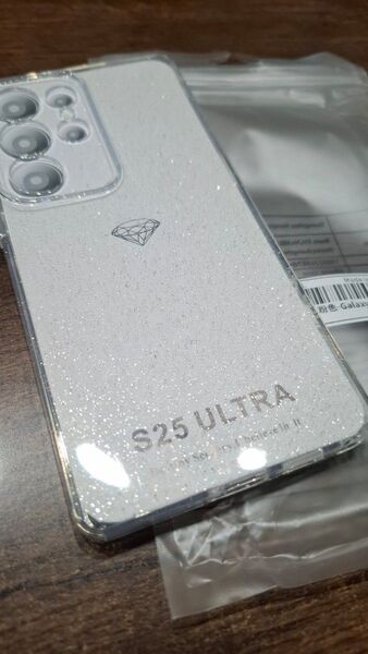 新品未使用 GALAXY S25ultra SC-53C ラメ TPU ケース