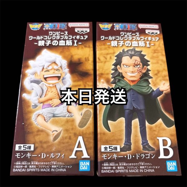 ワンピース ワールドコレクタブルフィギュア-親子の血筋Ⅰ- ルフィ ドラゴン