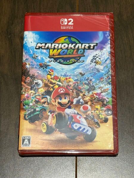マリオカートワールド 新品未開封 シュリンク付き ニンテンドースイッチ2 ソフト ゲームソフト