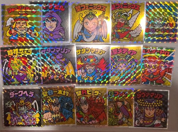 ヘッドだらけのビックリマンチョコ 15枚セット