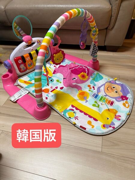 ※韓国版※フィッシャープライスあんよでキック 4WAYバイリンガル ピアノジム