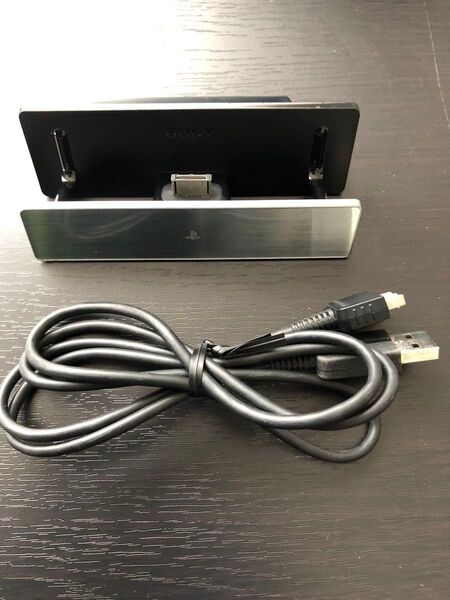 PS Vita PCH-1000 1100用 クレードル PCH-ZCL1 PlayStation VITA 純正ケーブル付き