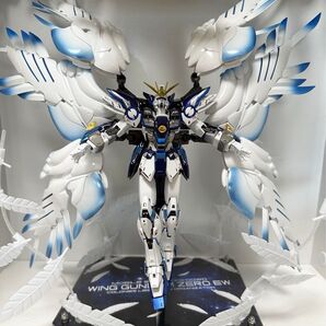 全塗装+合金フレーム改造MG 1/100 ウイングガンダムゼロEW Ver.Ka