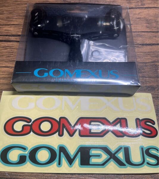 ★美品★ゴメクサス ダブルハンドル チタンノブ ブラック 98mm