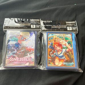 ワンピースカードゲーム オフィシャルカードスリーブ8 新品未開封ヤマト ナミ