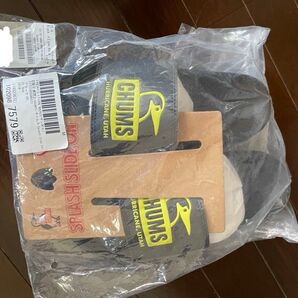 フリークスストア×CHUMS Splash Slide Onサンダル 25センチブラック 未使用チャムス コラボ