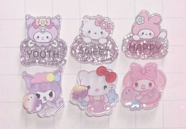 No.116 デコレーションパーツ デコパーツ アクリルパーツ まとめ売り