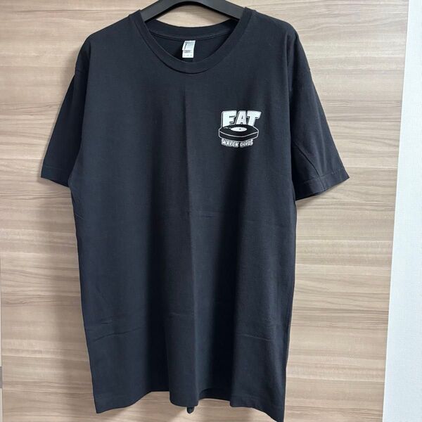 【 FAT 】FAT WRECK CHORDS 黒 Tシャツ Lサイズ バンドTシャツ ブラック ハイスタ Hi-STANDARD