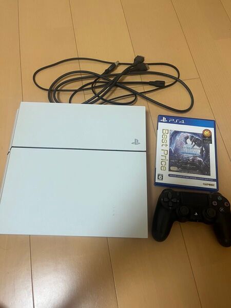 PS4 本体(CUH-1200A)+コントローラー+ モンハンアイスボーン