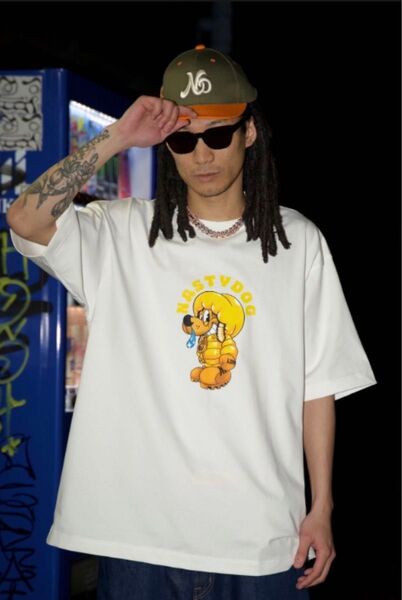 【新品未使用】ナスティードッグ Snot Tee(White) Tシャツ Lサイズ ホワイト Nastydog