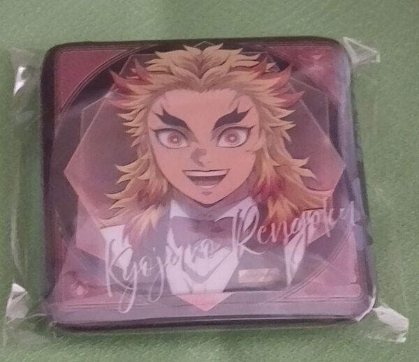 鬼滅の刃 ufotable 銀座 モクテル BAR ロトくじ煉獄杏寿郎 グリッター缶バッジ1点