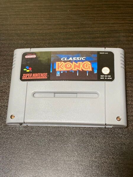 クラシックコング(ドンキーコング) SFC ソフトのみ ※価格交渉お断り