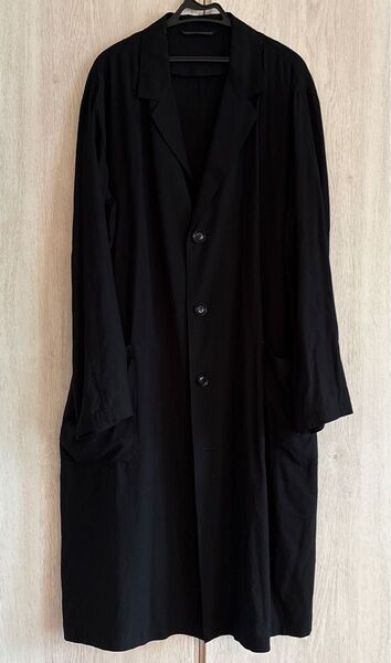 24カウントダウン 超美品 Y's(ワイズ)RAYON BROAD WORK JACKET ブロード ロング ワークジャケット
