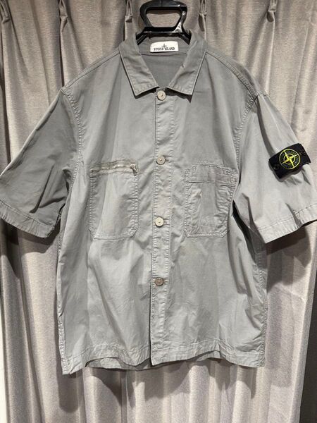 【即納】STONE ISLAND ストーンアイランド 半袖シャツ Lサイズ