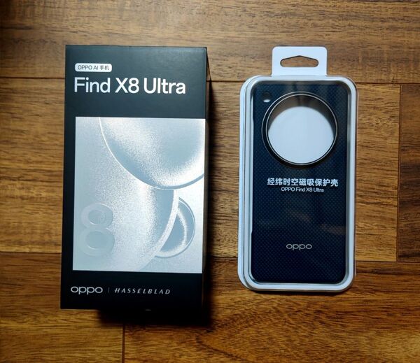 OPPO Find X8 Ultra 16GB/512GB 黒 新品同様品 純正ケース・カメラ保護フィルム付