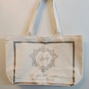 新品 rady トートバック オフホワイト
