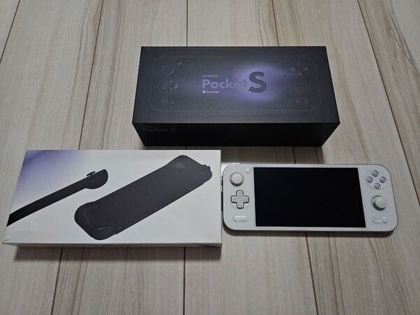 AYANEO Pocket S 16GB/1TB 無刻印 ホワイト 本体 専用ケース付き
